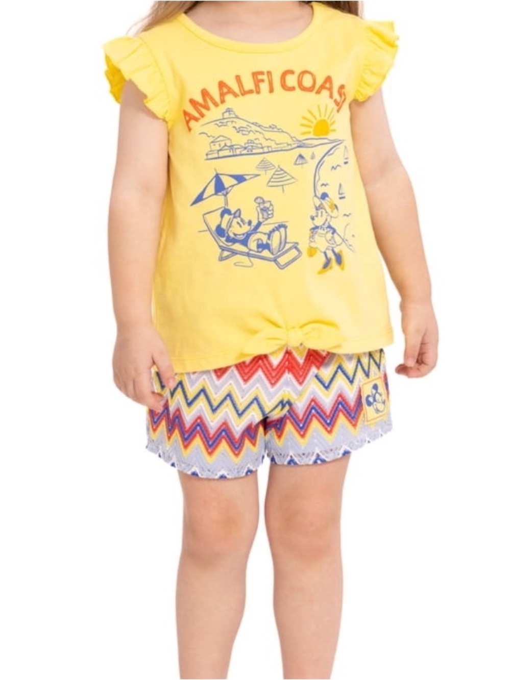 Girls 5T Mickey & Minnie Short Set - Picture 7 of 8